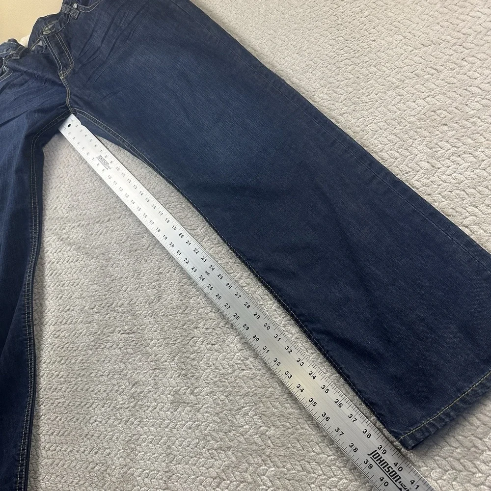 John B Stetson Jeans Men's 44x40 Big Tall 1312 Modern Straight Leg 100% Cotton - Picture 13 of 16